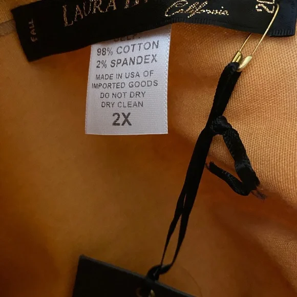 2X Mustard Yellow Trousers - Picture 3 of 3